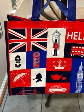 London BritishIcon Print Tote Bag NWTP